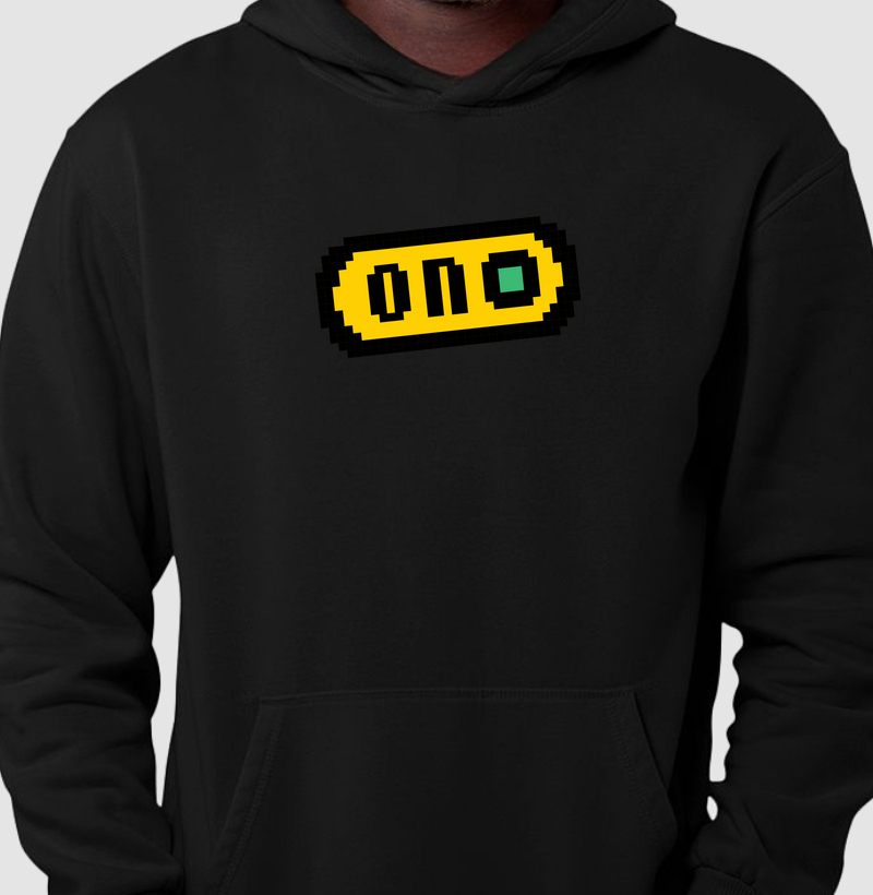 Moletom Slim com Bolso Gamer “ON" Pixeled