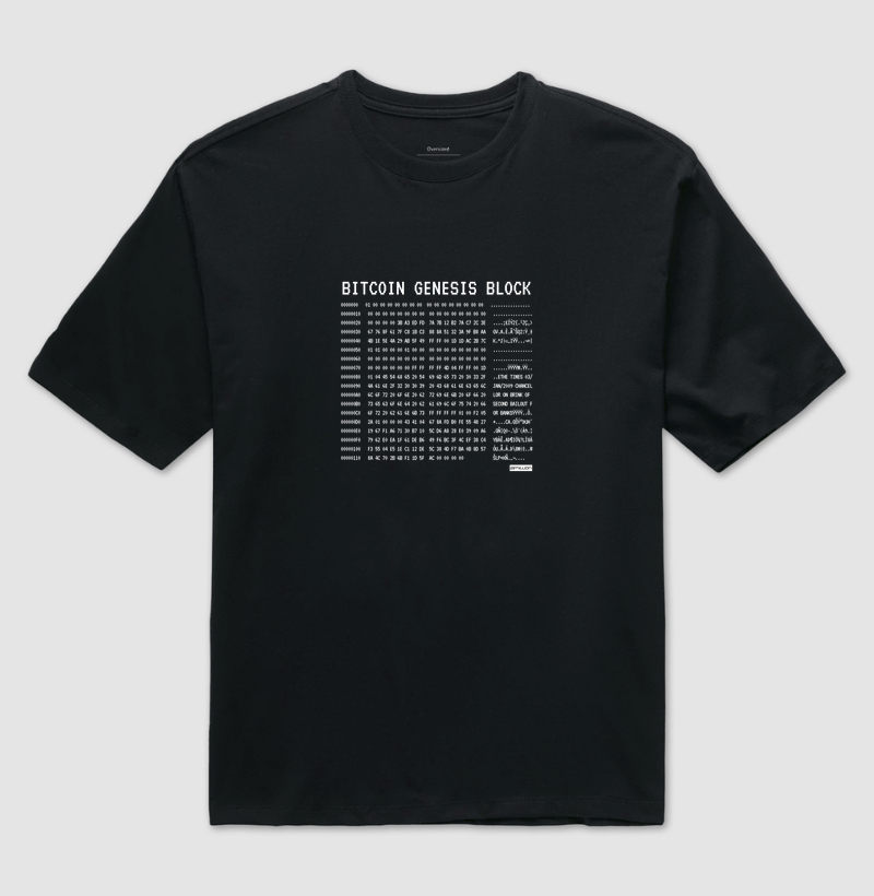 Genesis Block Big - Oversized 