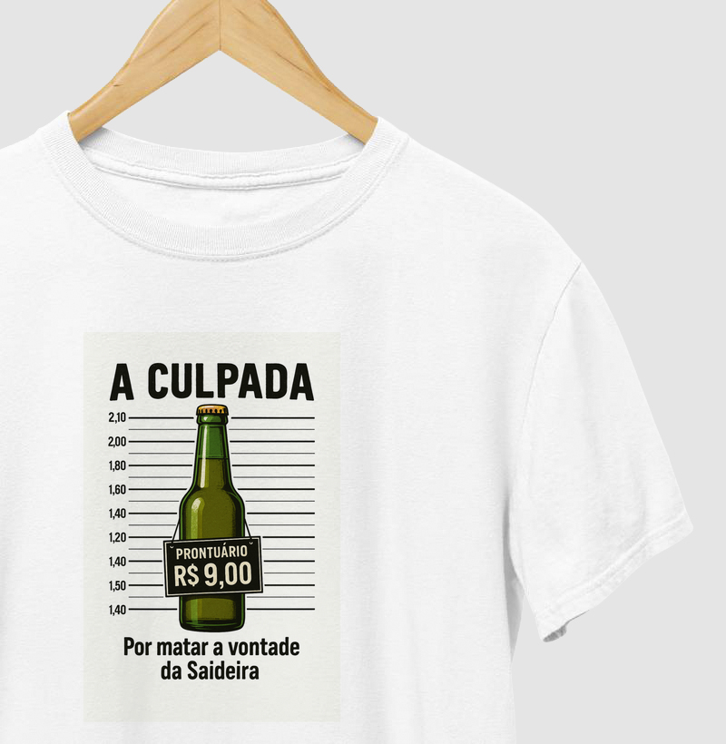 camiseta retro A culpada