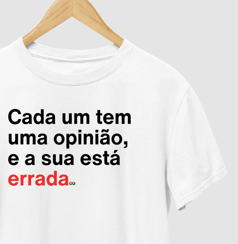 Opinião errada