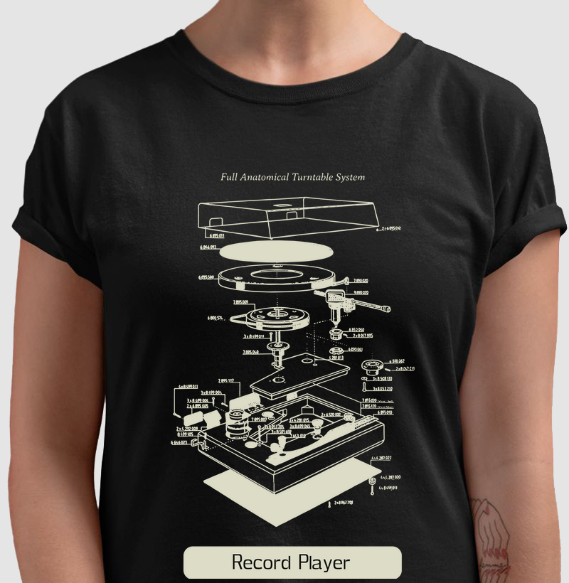 Camiseta Reserva Ink Full Anatomical Record Player