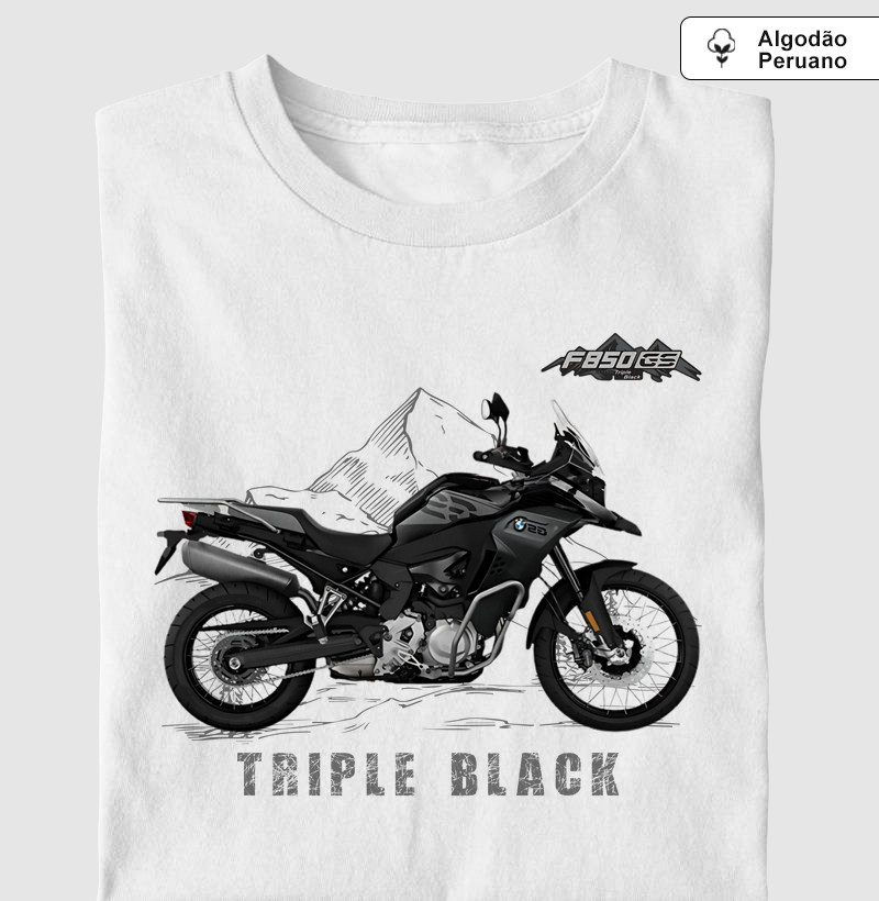 Supreme GS F850 Triple Black (tecido algodão peruano)