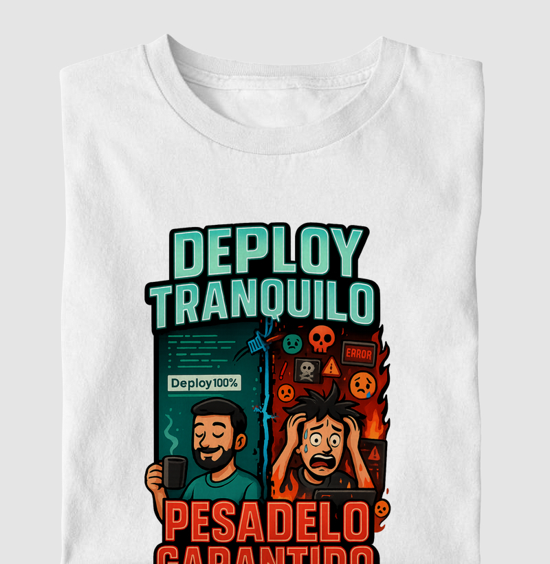 "Deploy tranquilo, pesadelo garantido" - Programação/T.I