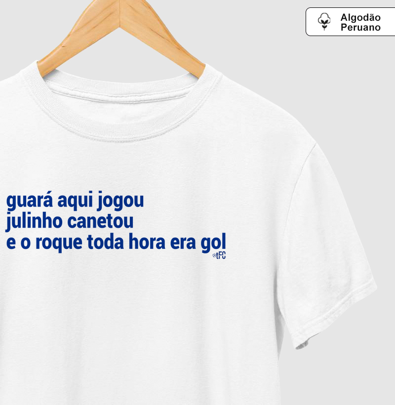E o Roque toda hora era gol