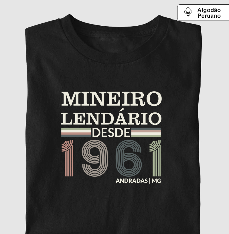 Mineiro Lendário desde 1961 | Para personalizar 👉ANTES DA COMPRA👈 chame no WhatsApp