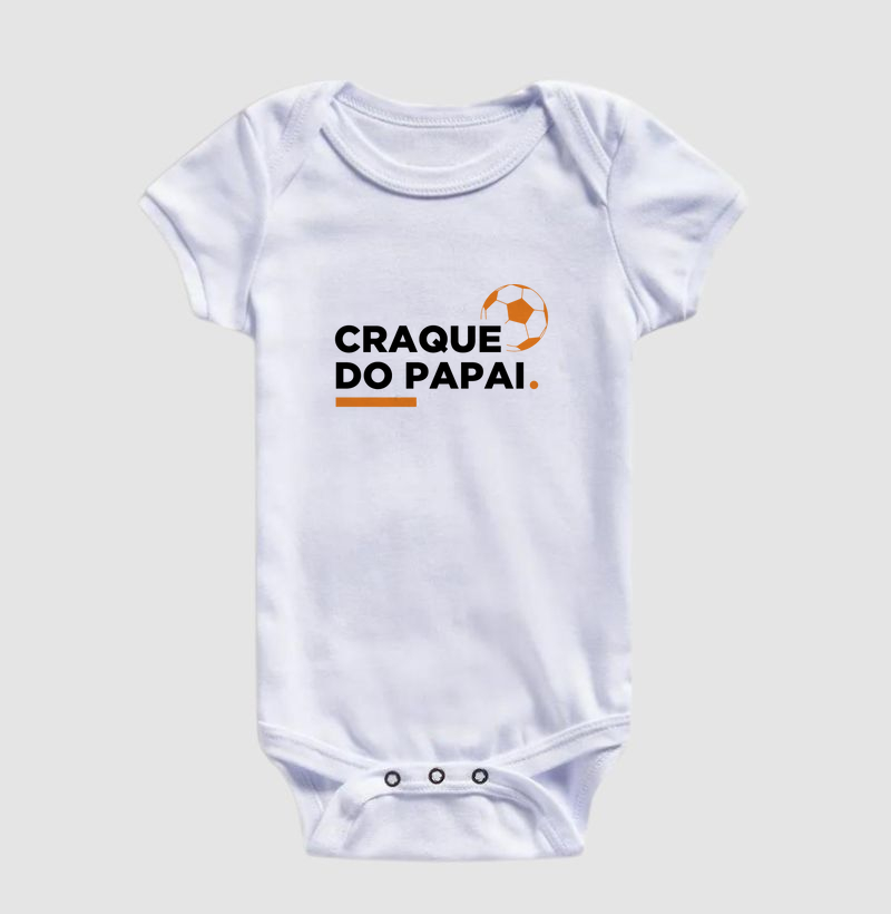 Body infantil - Craque do papai