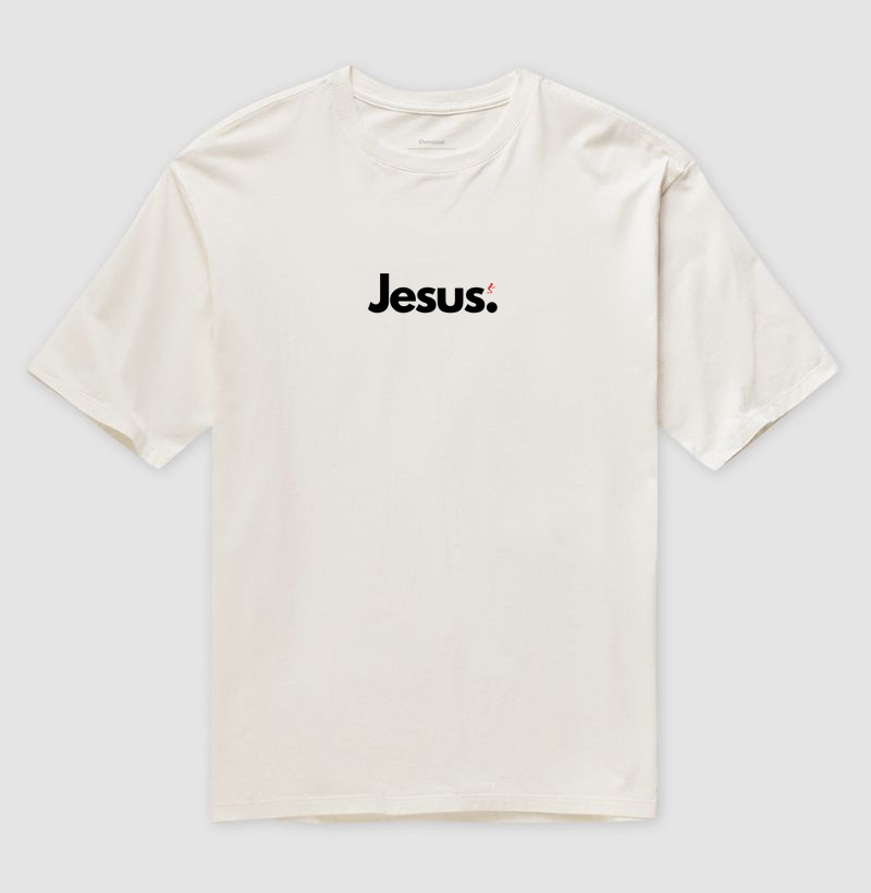 Camiseta Oversized Jesus