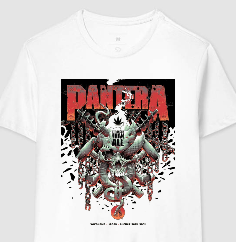 CAMISETA STRONGER THAN ALL PANTERA