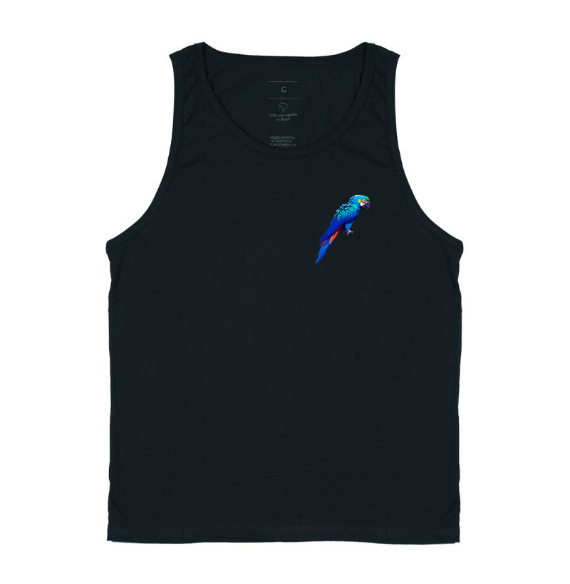 Arara azul de bolso