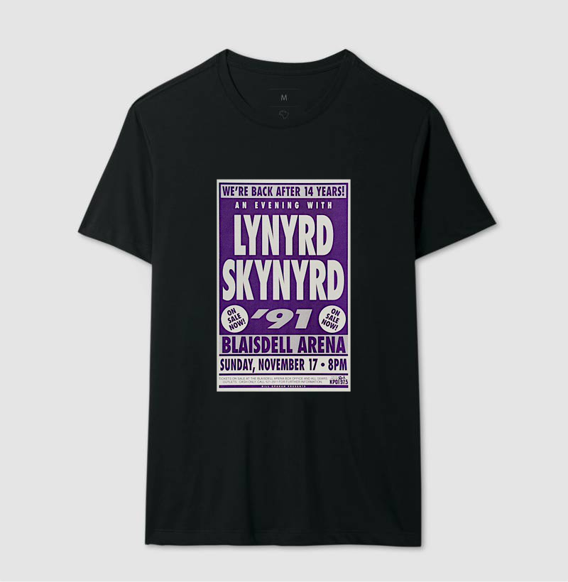Cartaz - Lynyrd Skynyrd 1991