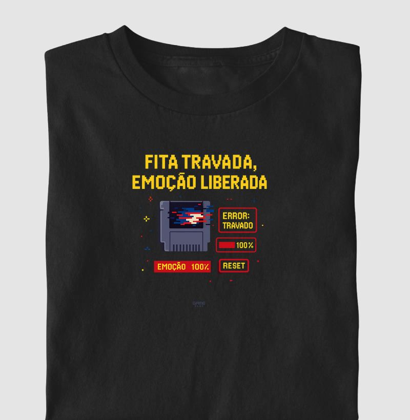 RetroPhrase Fita Travada Emoção Liberada