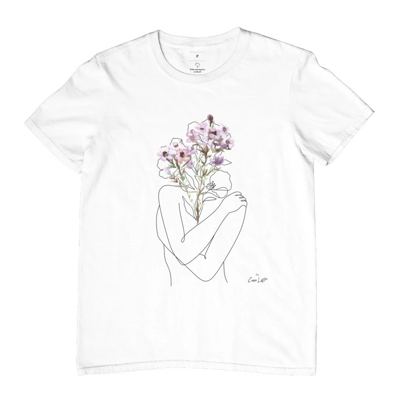 Camiseta Mulher Abraço cl320