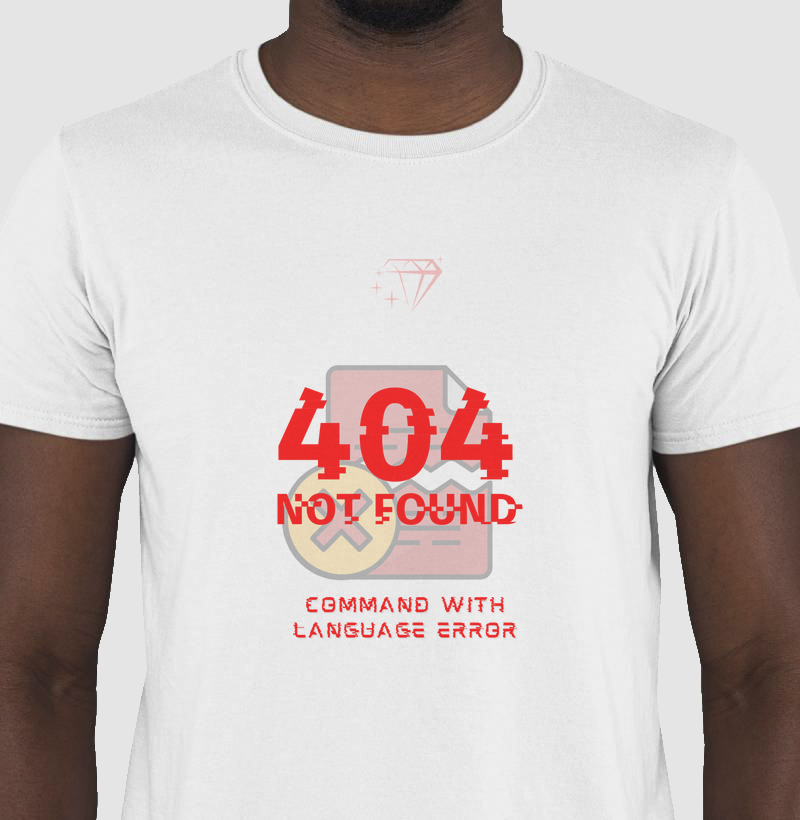 Camiseta Error 404