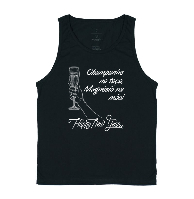 Champanhe na Taça, Magnésio na Mão - Feliz Ano Novo!