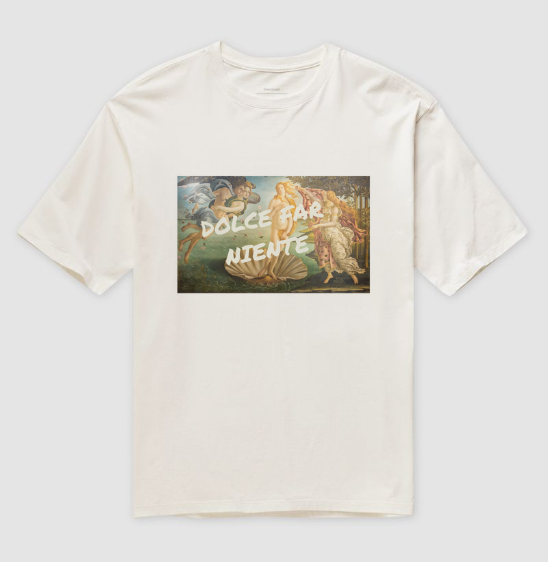 Camiseta Oversized Vênus