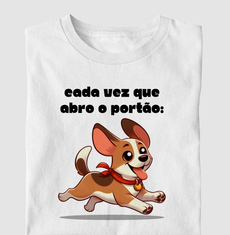 Cada vez que abro o portão