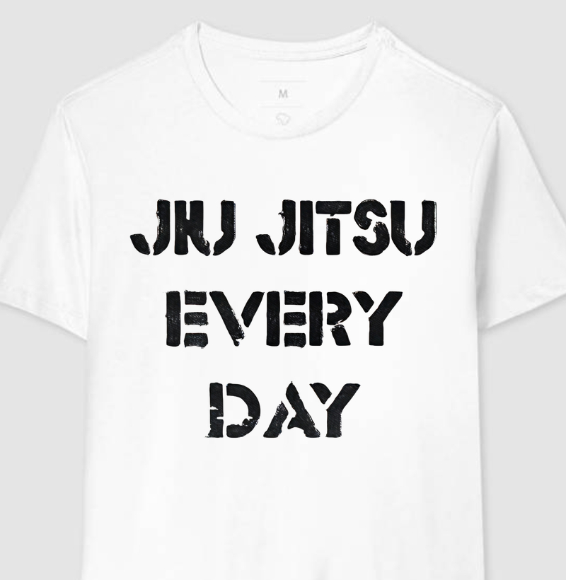 Camiseta Jiu Jitsu Every Day - Qualidade Reserva