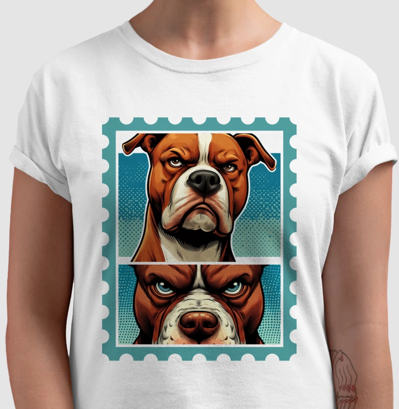 Camiseta Pit Bull Cartoons!