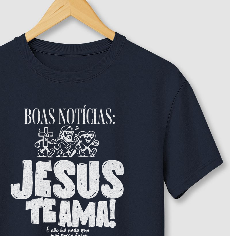 Camiseta Boas Notícias