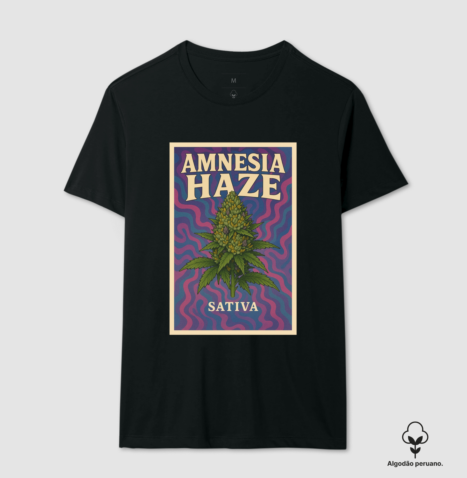 Camiseta algodão peruano - Amnesia Haze