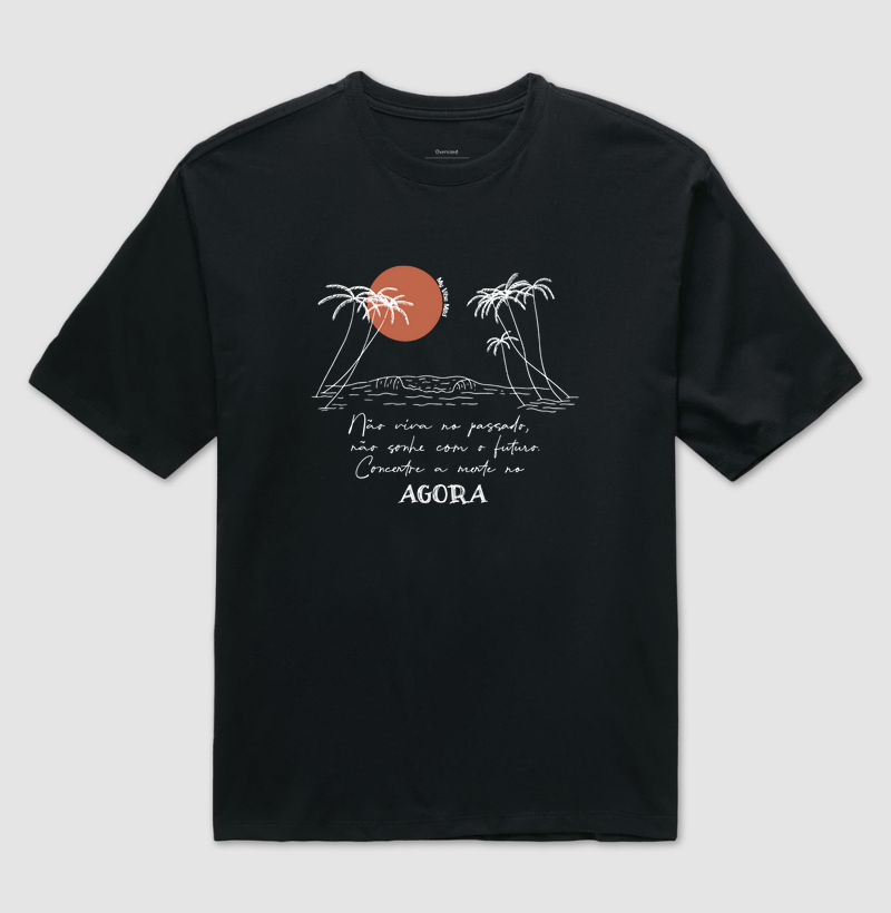 Camiseta Oversized - Foco 