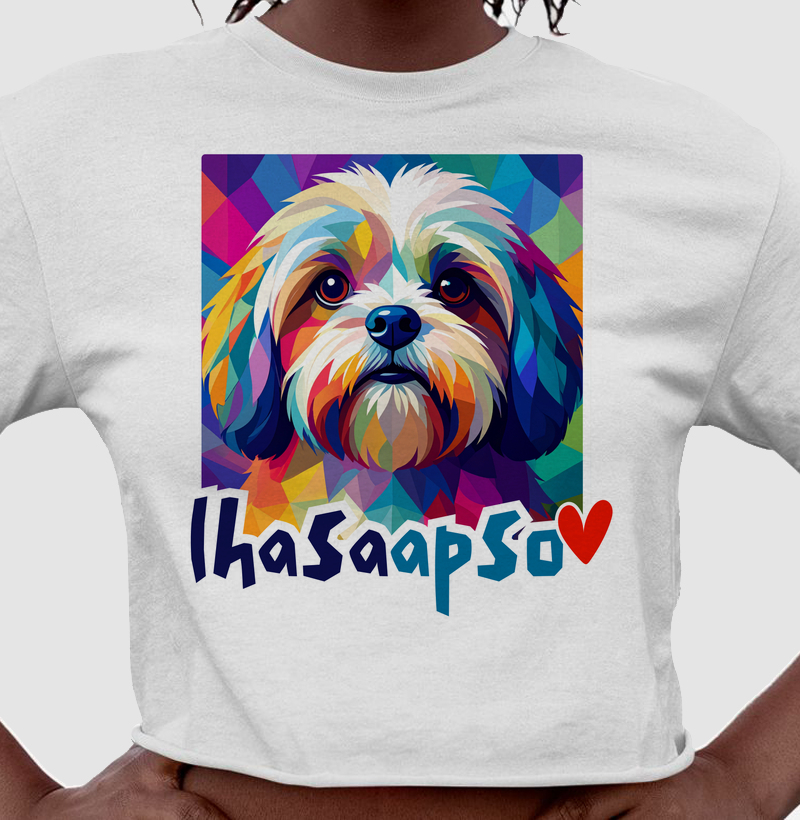 Geometric Lhasa Apso