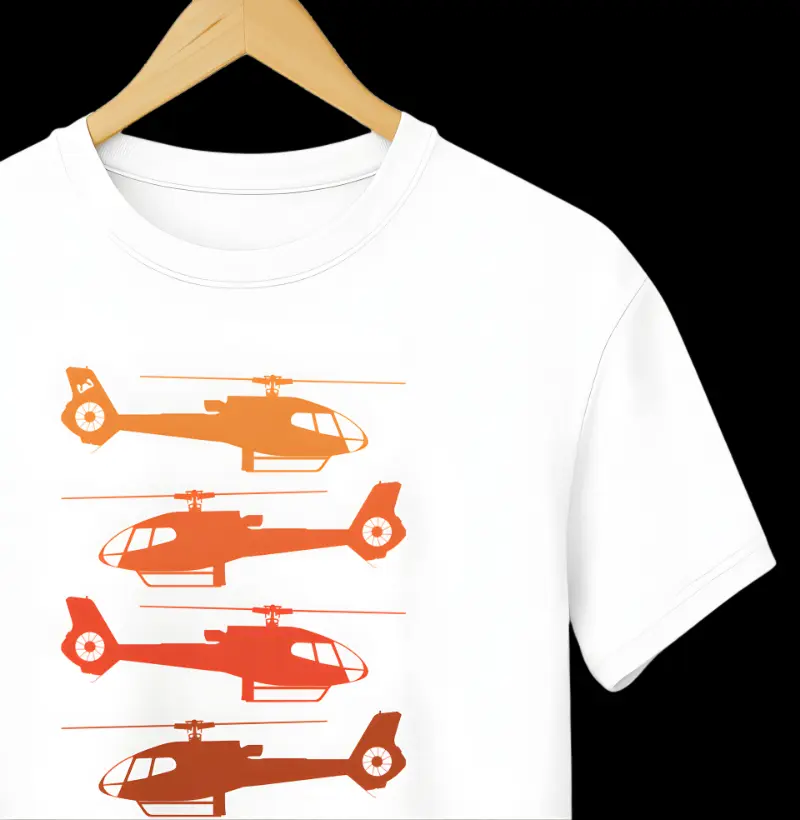 Five Copters - Gradient Colors