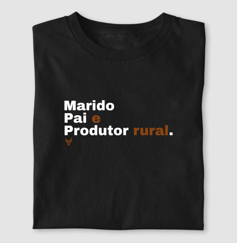 Marido Pai e produtor rural