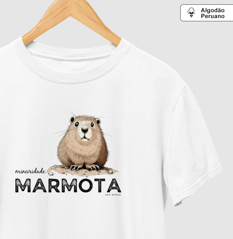 Marmota - 100% Algodão Peruano