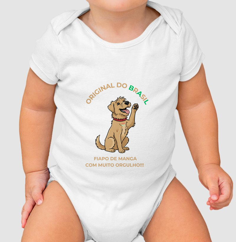 Original do BRASIL: FIAPO DE MANGA com orgulho! Body 