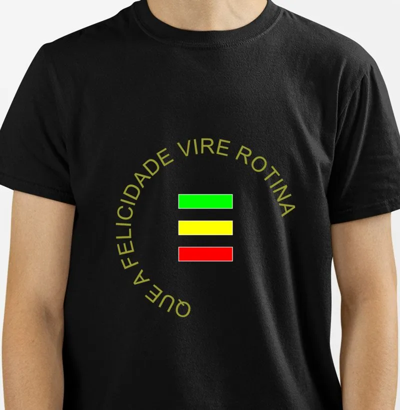 Camiseta felicidade ZAIRE Clothing