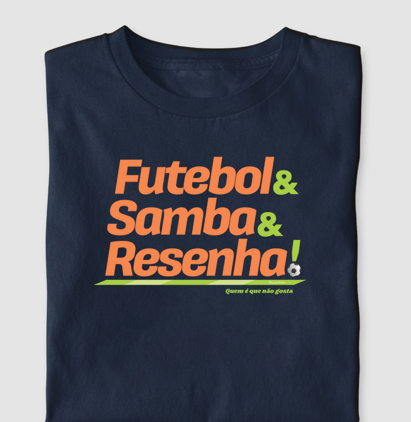 Camiseta Futebol Samba & Resenha