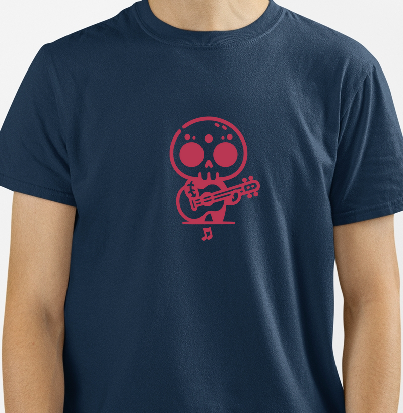 Caveira Mariachi: Camiseta - Estilo e Música para Seu Look