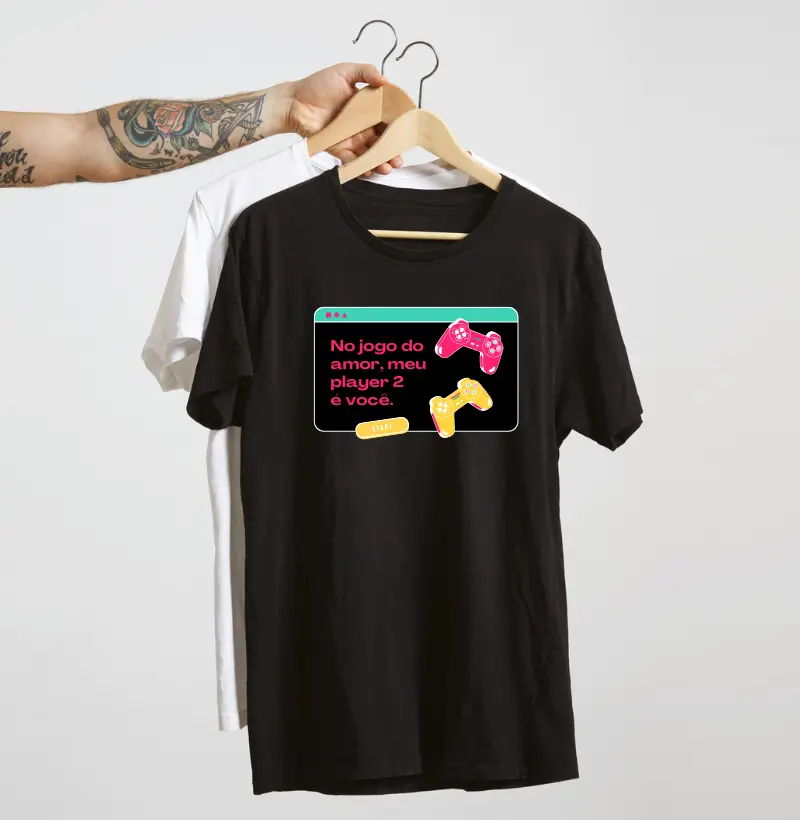 No jogo do amor você é o player 2