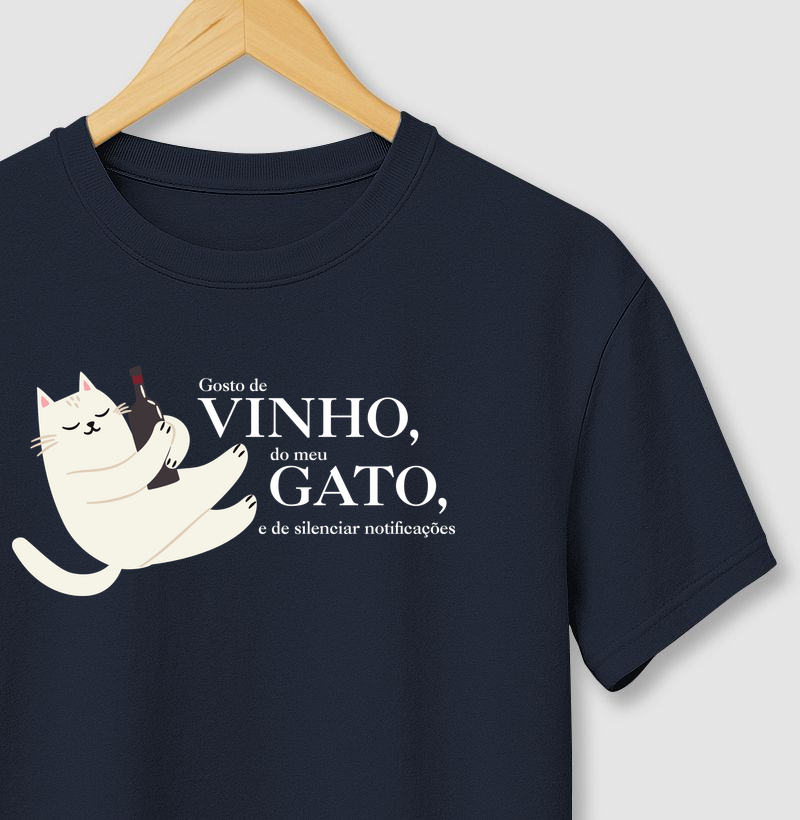 Gosto de vinho, gato e silenciar notificações