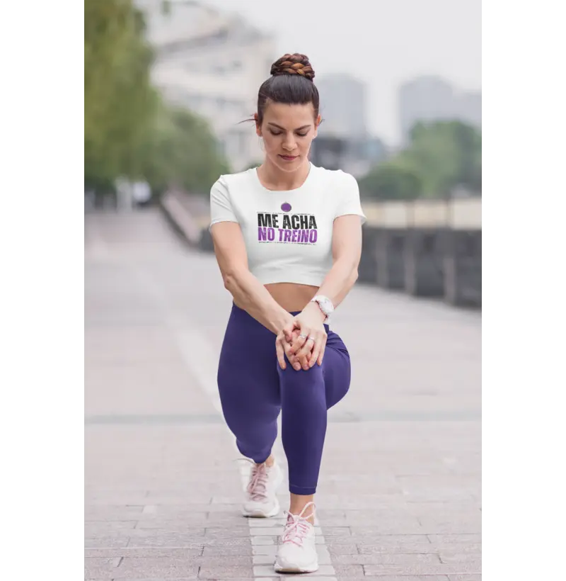 Cropped Me Acha No Treino