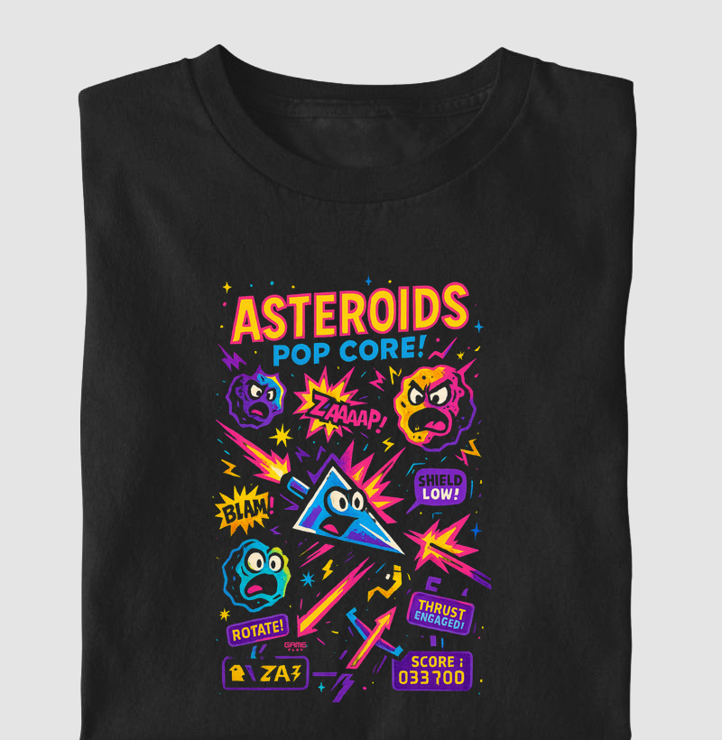 Asteroids Pop Core 3 PopAtari Collection