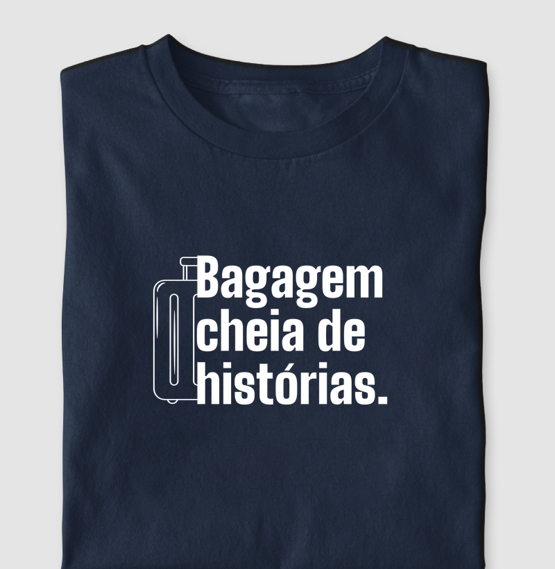 Bagagem cheia de histórias