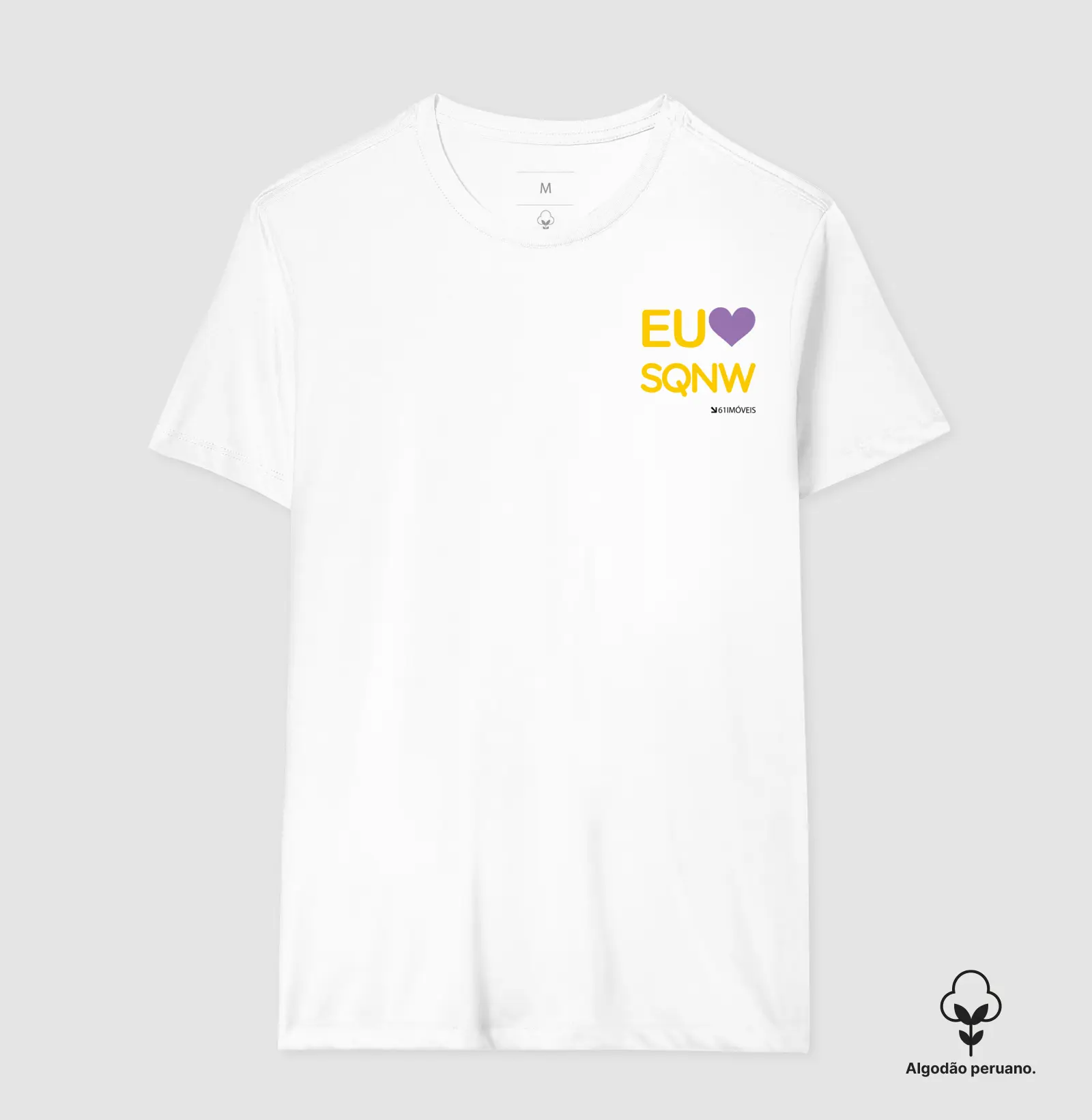 Camiseta '' Eu Amo SQNW '' 