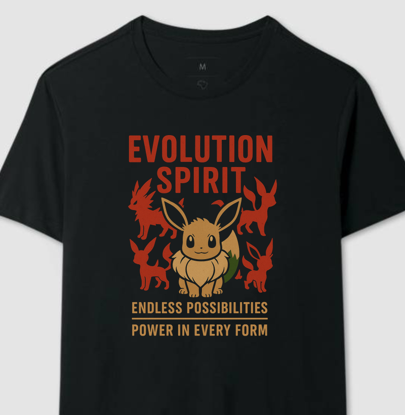 Evolution Spirit Eevee Pokémon Retro Series