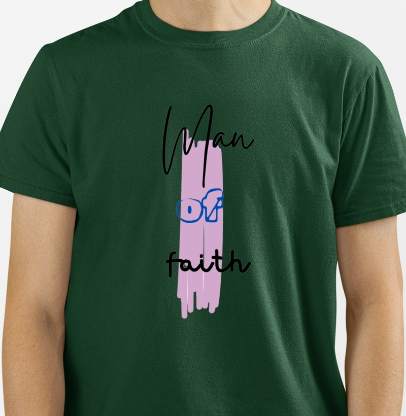 Camiseta homen de fe