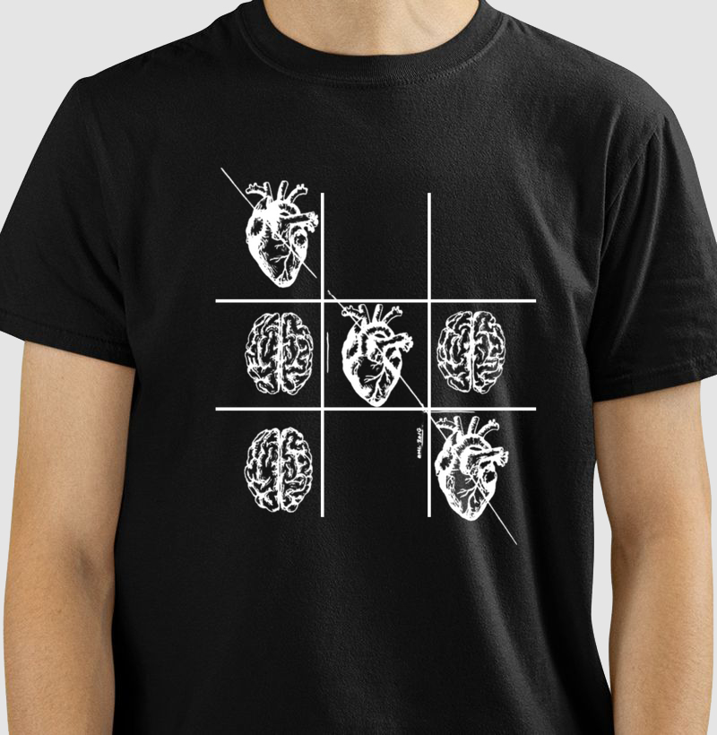 Camiseta ReservaINK Jogo da velha