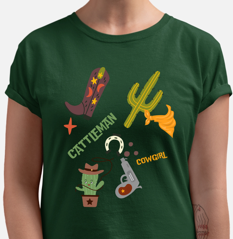 Camiseta country feminina