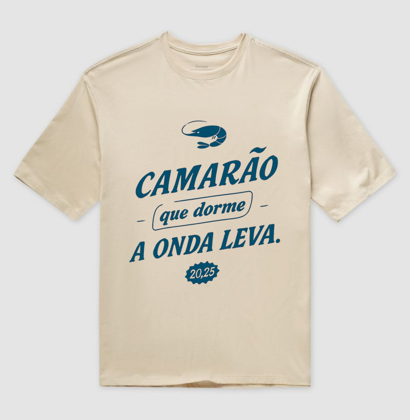 Camiseta Camarão Que Dorme