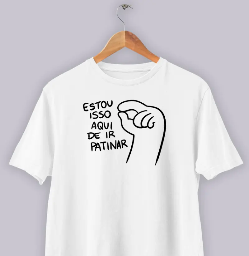 Largar tudo e ir patinar