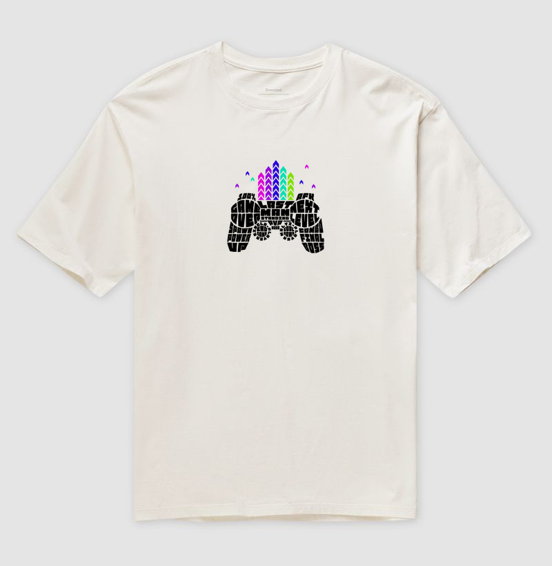 Camiseta Oversized “Controle Gamer”