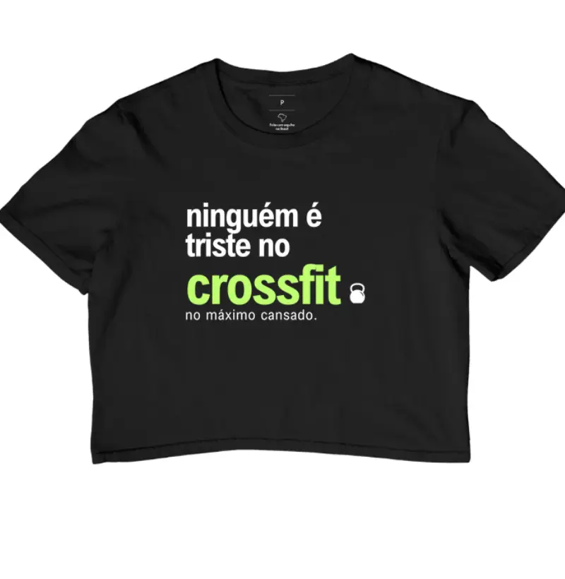 Ninguém é triste no crossfit