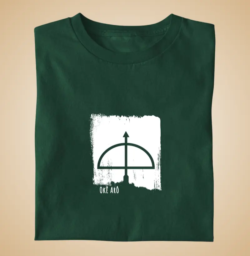 Assinado por Oxóssi, okê arô