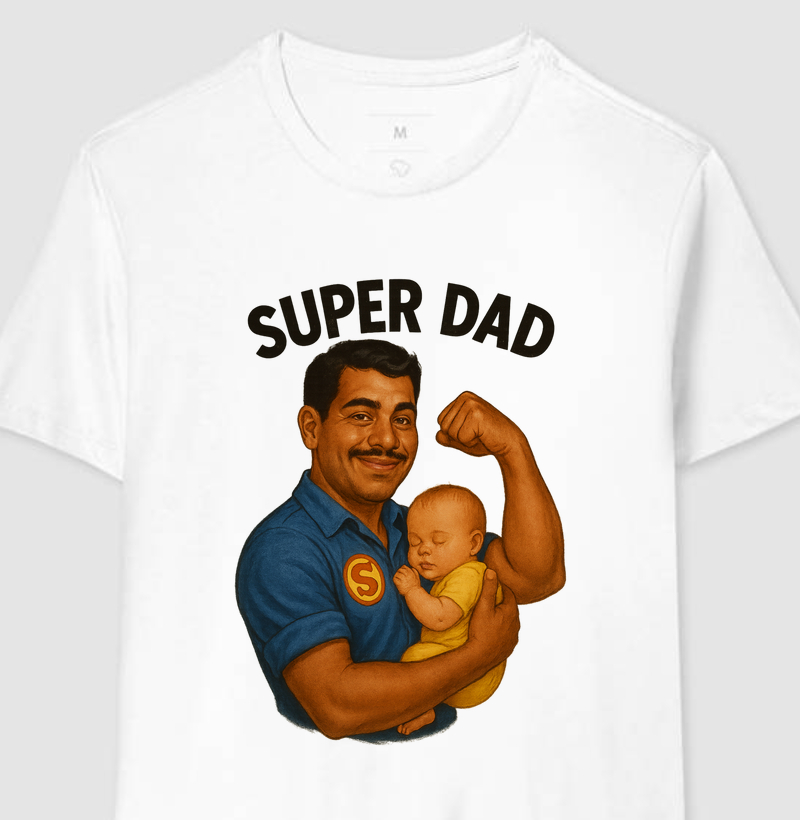 Super dad bigode