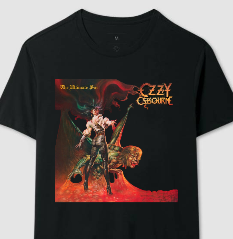 Camiseta Ozzy Osbourne – The Ultimate Sin